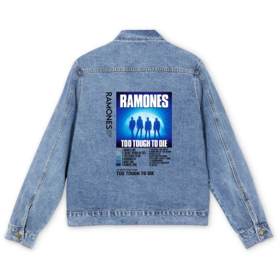 Discover Ramones Too Tough to Die Men's Denim Jackets