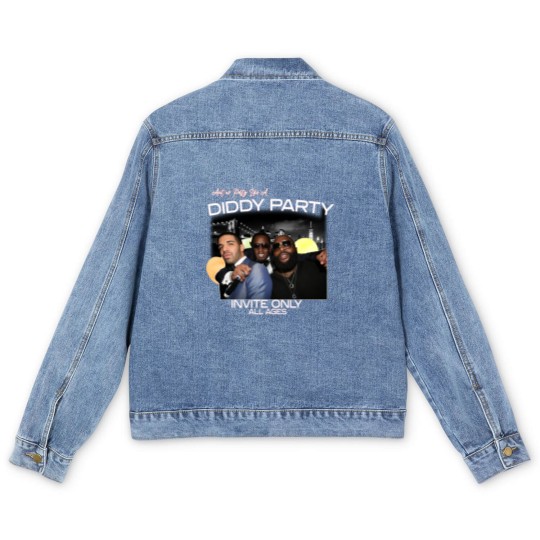 Discover Aint No Party Like A Diddy Party Ver 3, Rap Unisex Men's Denim Jackets