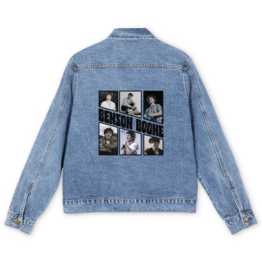 Discover Men's Denim Jackets Benson Boone Tour Fireworks And Rollerblades 2024
