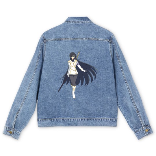 Discover Ikaruga - SENRAN KAGURA NINJA Men's Denim Jackets
