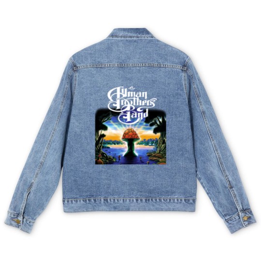 Discover The Allman Brothers Band Men's Denim Jackets, The Allman Brothers Band Vintage Men's Denim Jackets, TABB Men's Denim Jackets, Tabb Tour Men's Denim Jackets, Allman Brothers Men's Denim Jackets, Allman Bros Men's Denim Jackets