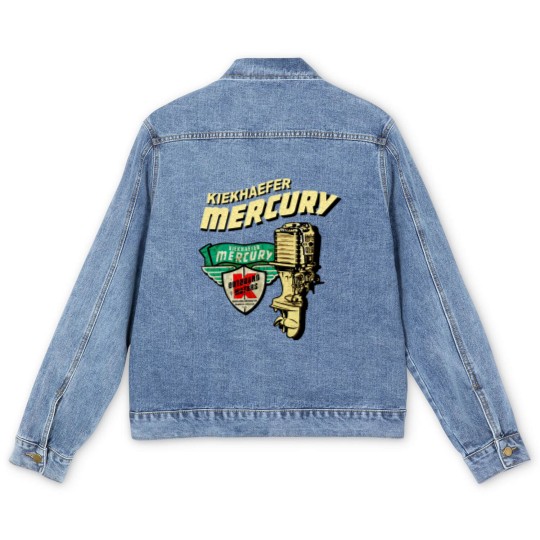 Discover Mercury vintage Outboard Motors - Mercury - Men's Denim Jackets