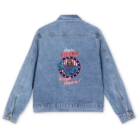 Discover make eternia great again Men's Denim Jackets