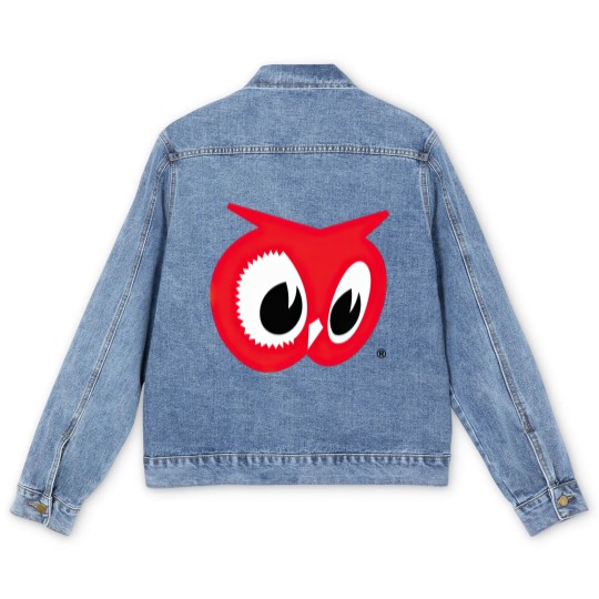 Discover Red Owl Food Stores Logo Men's Denim Jackets