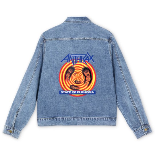 Discover anthrax â€“ state of euphoria Men's Denim Jackets