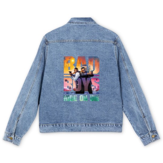 Discover Bad Boys Ride or Die (2024) Movie Men's Denim Jackets, Bad Boys 4 Men's Denim Jackets