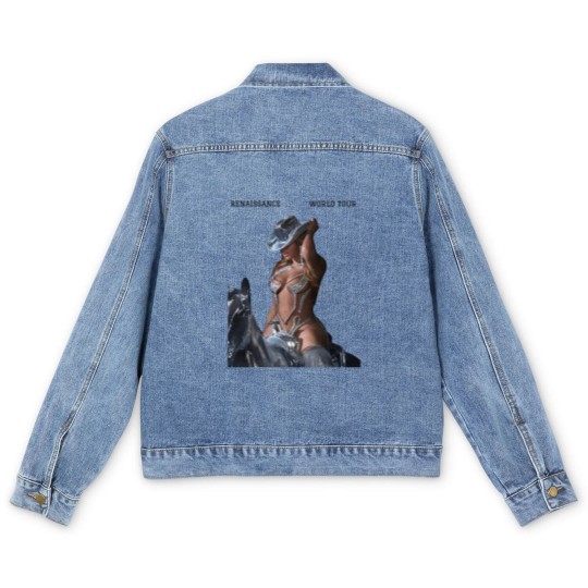 Discover The Renaissance World Tour 2023 Men's Denim Jackets, Beyonce Tour 2023 Men's Denim Jackets