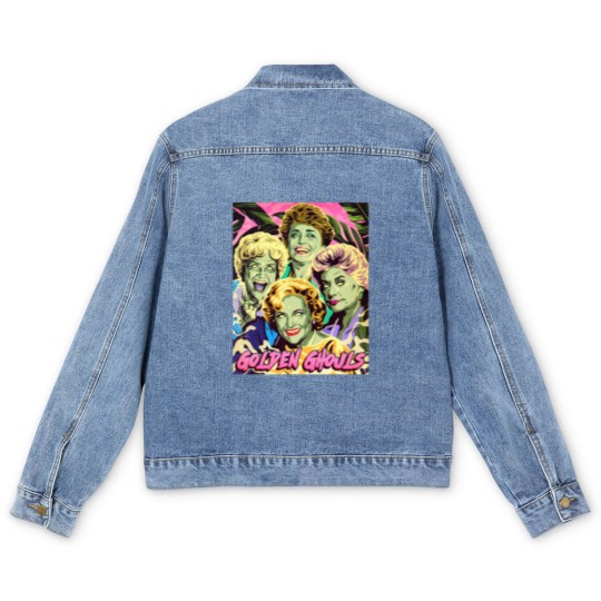 Discover GOLDEN GHOULS Men's Denim Jackets Men's Denim Jackets