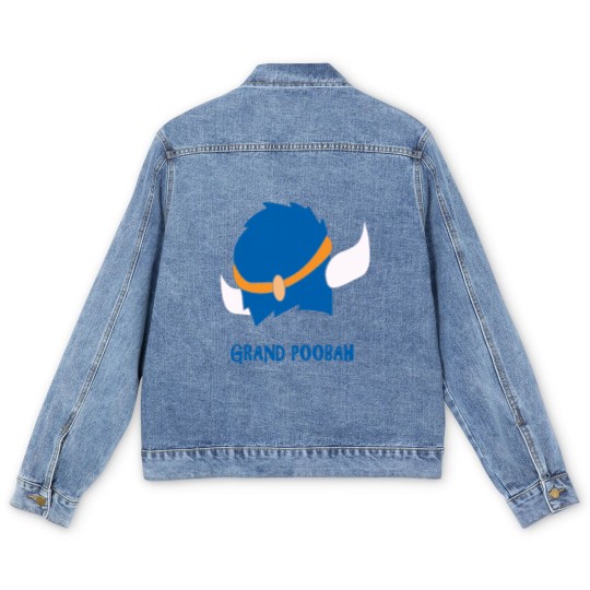 Discover Flintstones Grand Poobah hat Men_s Casual T Men's Denim Jackets