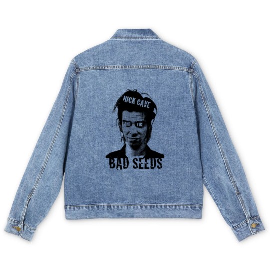 Discover Nick Cave Nick Cave and the Bad Seeds Men's Denim Jackets