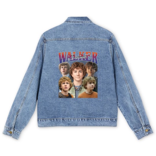 Discover Walker Scobell Men's Denim Jackets, Walker Scobell Percy Jackson 2024 Men's Denim Jackets, Camp Half Blood Men's Denim Jackets