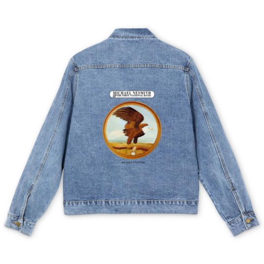 Discover Nesmith _amp_ The First National Band - Nevada FighterNesmith _amp_ The First National Band - Nevada Fighter Men's Denim Jackets