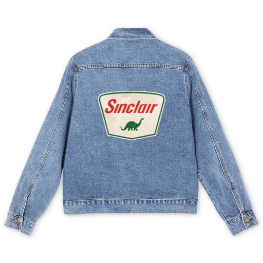 Discover Sinclair Oil vintage logo Men's Denim Jackets