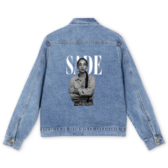Discover 90s Vintage Sade Men's Denim Jackets, Sade Adu Men's Denim Jackets, SADE Tour Men's Denim Jackets