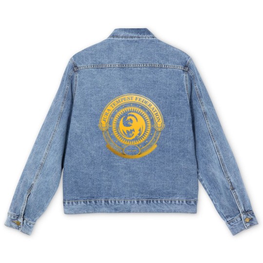 Discover Jura Tempest Federation Seal (1) Men's Denim Jackets