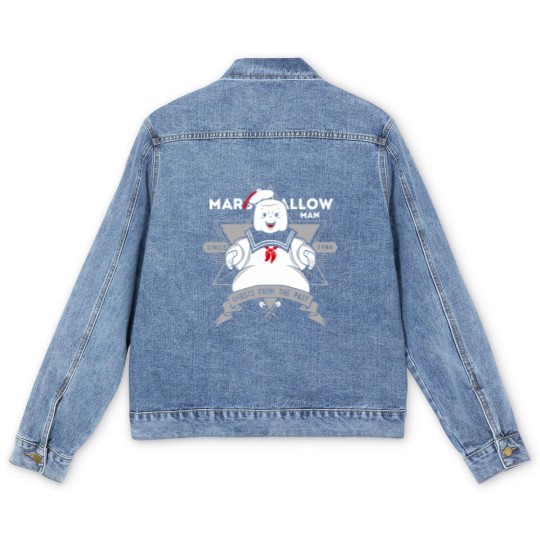 Discover Marshmallow Man Men's Denim Jackets