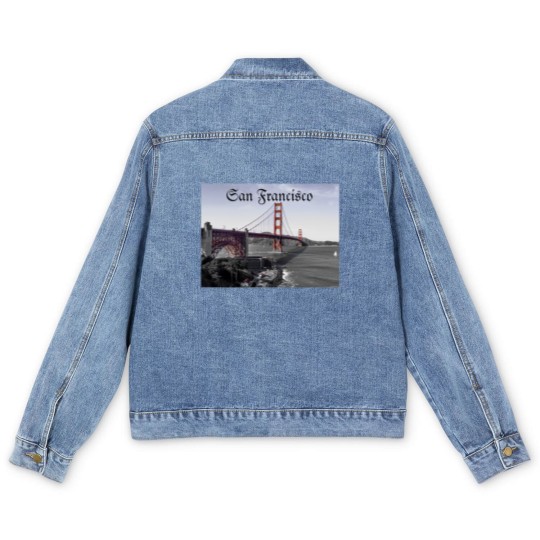 Discover San Francisco Men's Denim Jackets