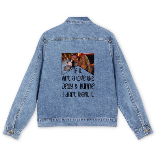 Discover Love Like Bunnie And Jellyroll Men's Denim Jackets jelly roll Men's Denim Jackets bunnie Men's Denim Jackets