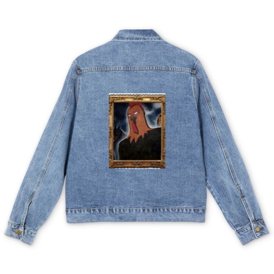 Discover Lostreak Chicken Graphic Men's Denim Jackets