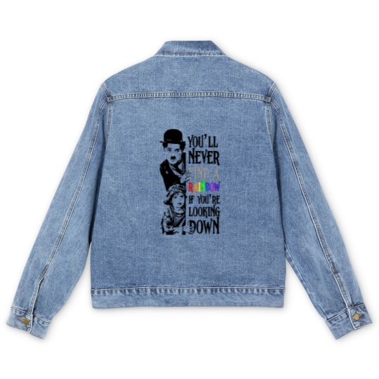 Discover charlie chaplin the cure Men's Denim Jackets