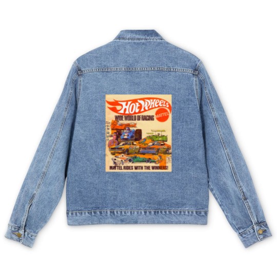 Discover Hot Wheels Vintage Wide World of Racing Men's Denim Jackets