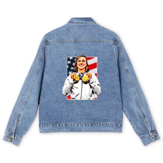 Discover Katie Ledecky The Hero - Athlete - Men's Denim Jackets