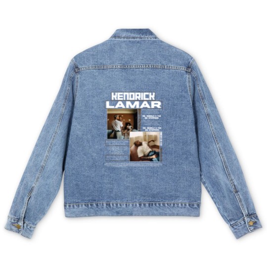 Discover Kendrick Lamar Men's Denim Jackets, Kendrick Lamar Rap Merch, Kendrick Lamar Merch