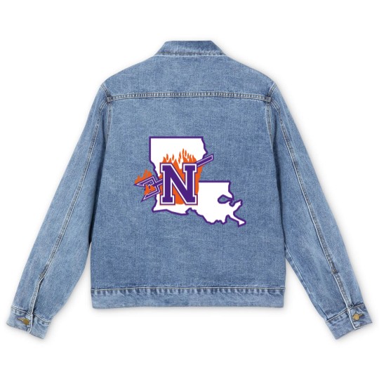 Discover Demons-Northwestern state Men's Denim Jackets
