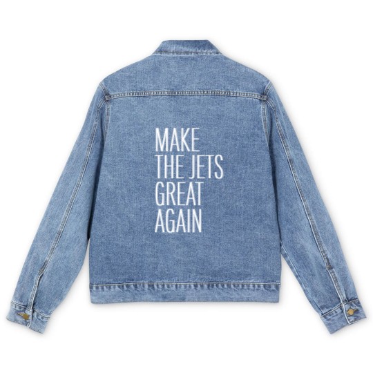 Discover Make the Jets great again - Make The Jets Great Again - Men's Denim Jackets