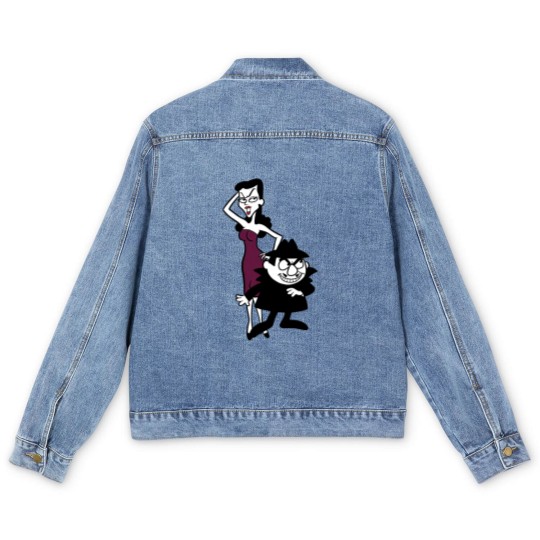 Discover Boris Badenov and Natasha Fatale - Rocky & B Men's Denim Jackets