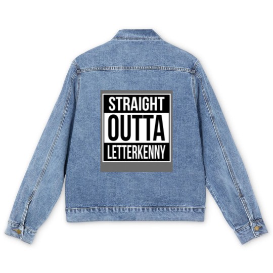 Discover Straight Outta Letterkenny - Letterkenny - Men's Denim Jackets