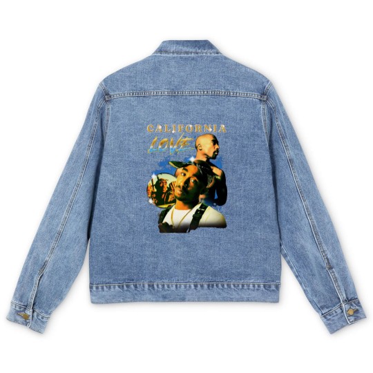 Discover California Love 2Pac Vintage Style Men's Denim Jackets