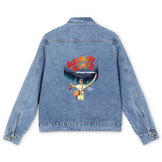 Discover Sleepaway Camp II Unhappy Campers Men's Denim Jackets