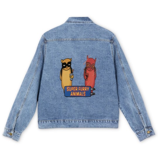 Discover Super Furry Animals Men's Denim Jackets