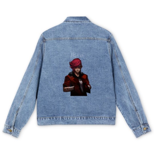 Discover League Of Legend Arcane Vi Men's Denim Jackets