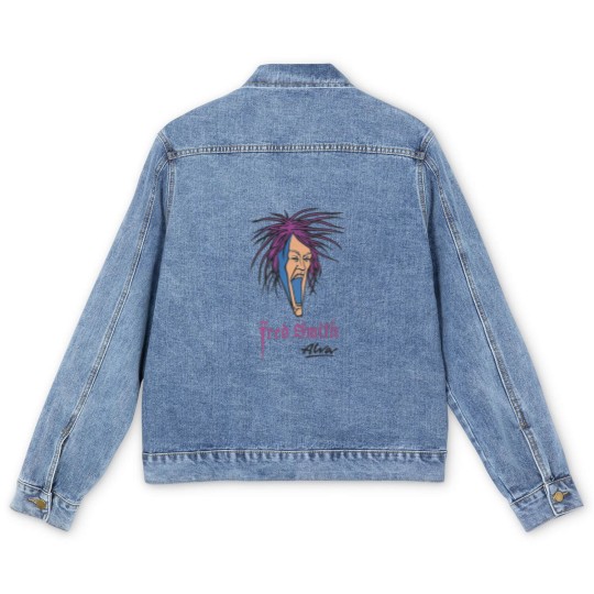 Discover Fred Smith, Alva skateboarddesign Men's Denim Jackets