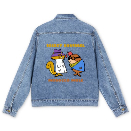 Discover Secret Squirrel and Morocco Mole Men's Denim Jackets