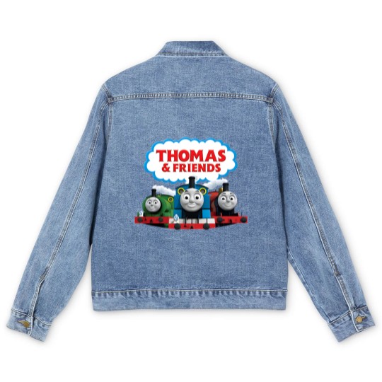 Discover Thomas the tank engine-Thomas and friends Men's Denim Jackets