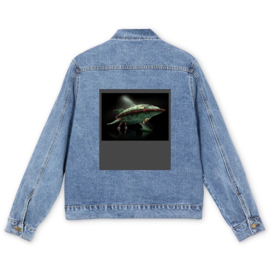 Discover Planet Express and Leela - Futurama - Men's Denim Jackets