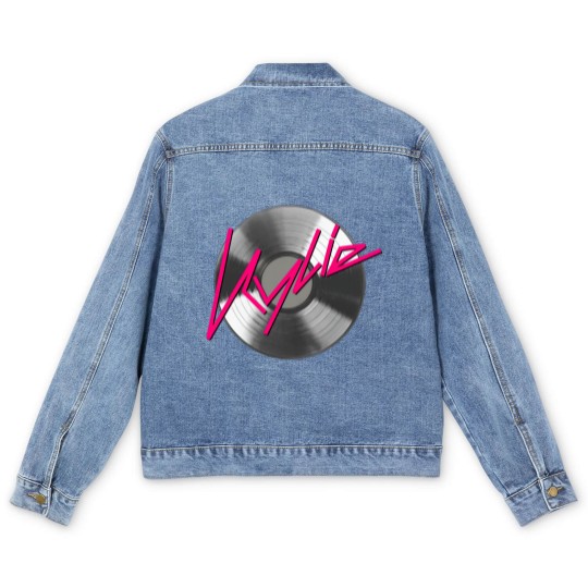 Discover Kylie Minogue  record silver Men's Denim Jackets