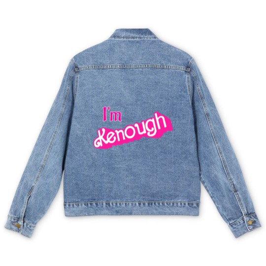 Discover Kenough I'm Kenough - Im Kenough - Men's Denim Jackets