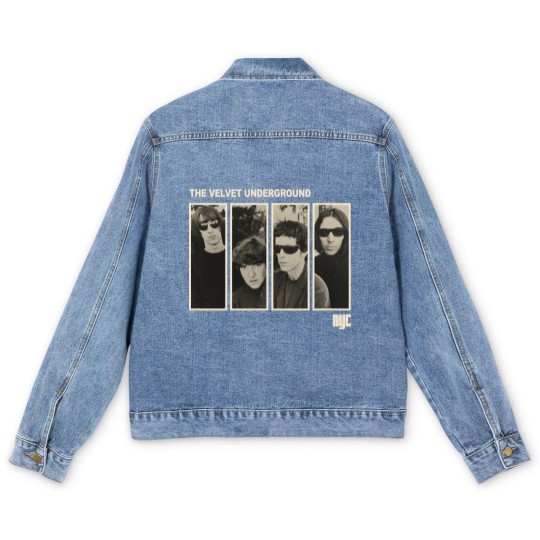Discover The Velvet Underground Original Velvet Underground Men's Denim Jackets