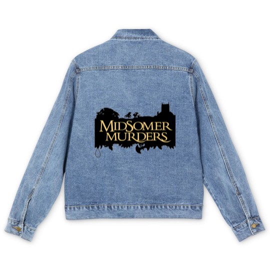 Discover Midsomer Murders, Midsomer Murders Fitted,midsomer murders, midsomer county, john nettles, british t Men's Denim Jackets