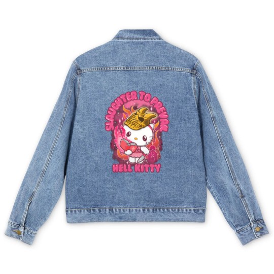 Discover Slaughter To Prevail Merch Slaughter To Prevail Snake Men's Denim Jackets