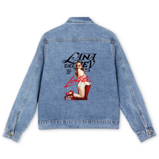 Discover Lana Del Rey Lolita Men's Denim Jackets classic style Men