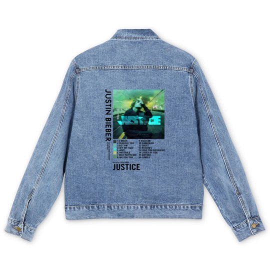 Discover Justin Bieber Justice Tour Tees, Justin Bieber Men's Denim Jackets, Justin Bieber Merch