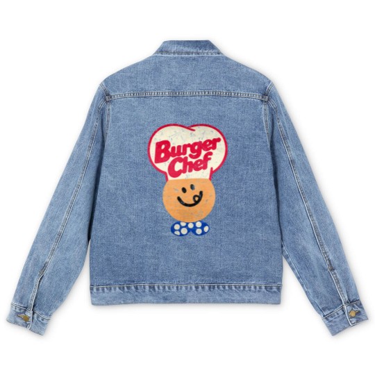 Discover Burger Chef Burger Chef Burger Chef Men's Denim Jackets