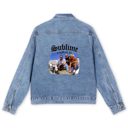 Discover sublimë band sublimë band sublimë band sublimë band, sublimë band cool, sublimë band vintages, sublimë band retro, sublimë band christmas, sublimë band stuff, sublimë band tour sublimë band album Men's Denim Jackets