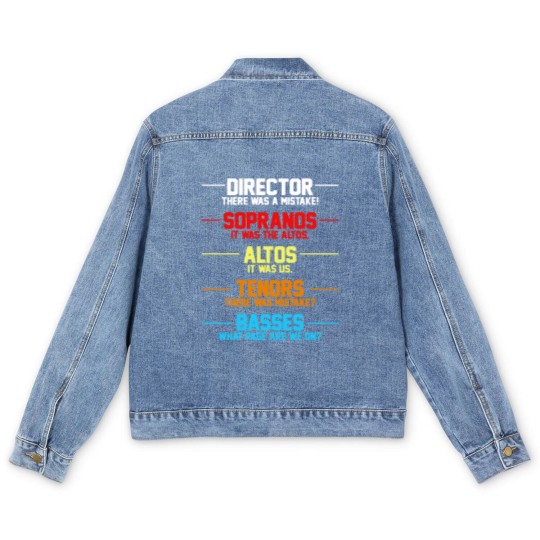 Discover Director There Was A Mistake Sopranos Men's Denim Jackets