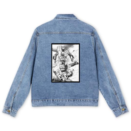 Discover Mechwarrior Blast Men's Denim Jackets